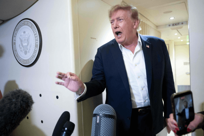 Diesel Hit a Record $6.23. Trump’s Answer: Announce a Truce Neither Side Confirmed — and Blame the Other War