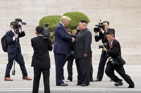 Trump Orders US-Korea Drill Cuts — Cites Kim Relationship, Calls North Korea Non-Threatening